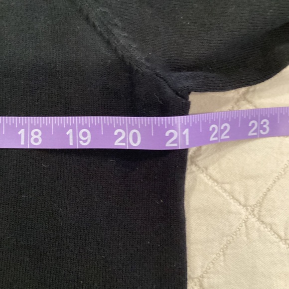 H&M - Men’s Crewneck Pullover Sweater 100% Cotton‎ in Black - Large - Picture 6 of 7